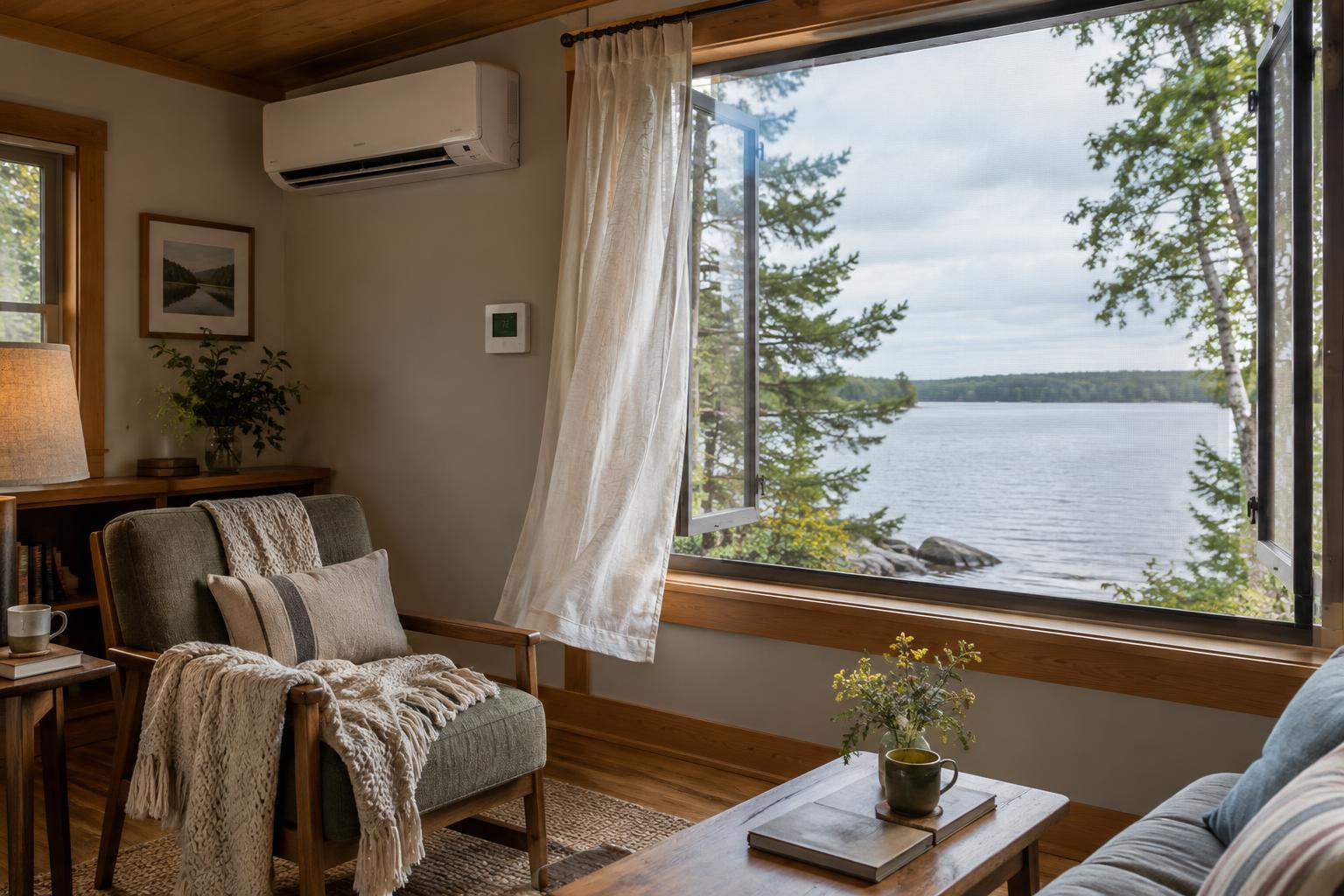 Heating and Cooling Questions to Ask About a Lakeside Stay