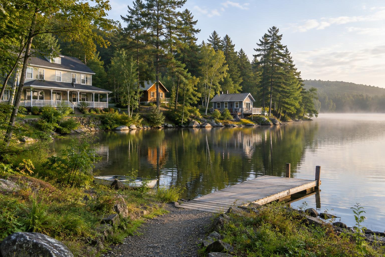 B&B, Inn, Cabin, or Cottage: Choosing a Small Lakeside Stay