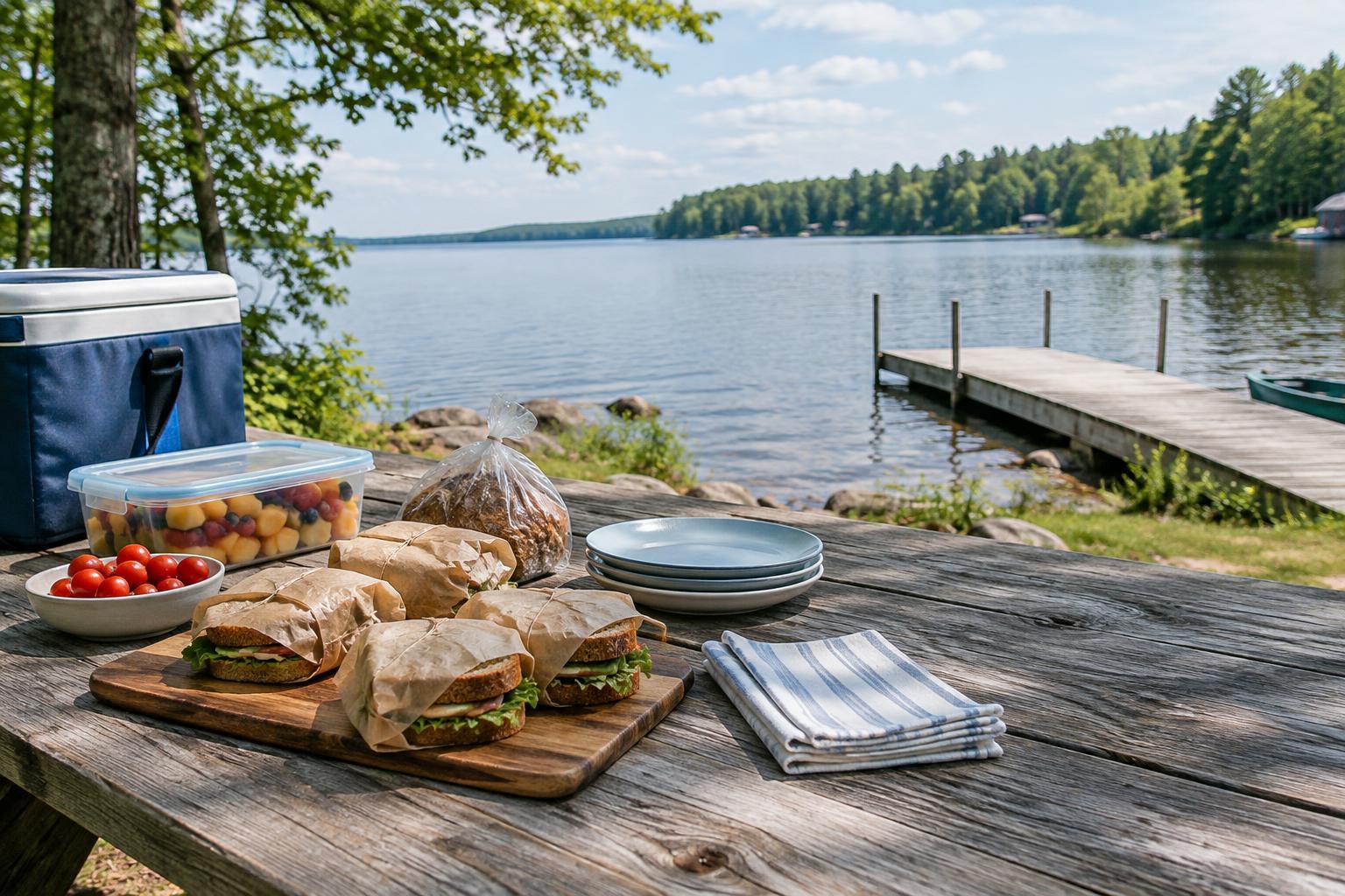 How to Plan Lake Weekend Meals Without Spending the Trip Cooking